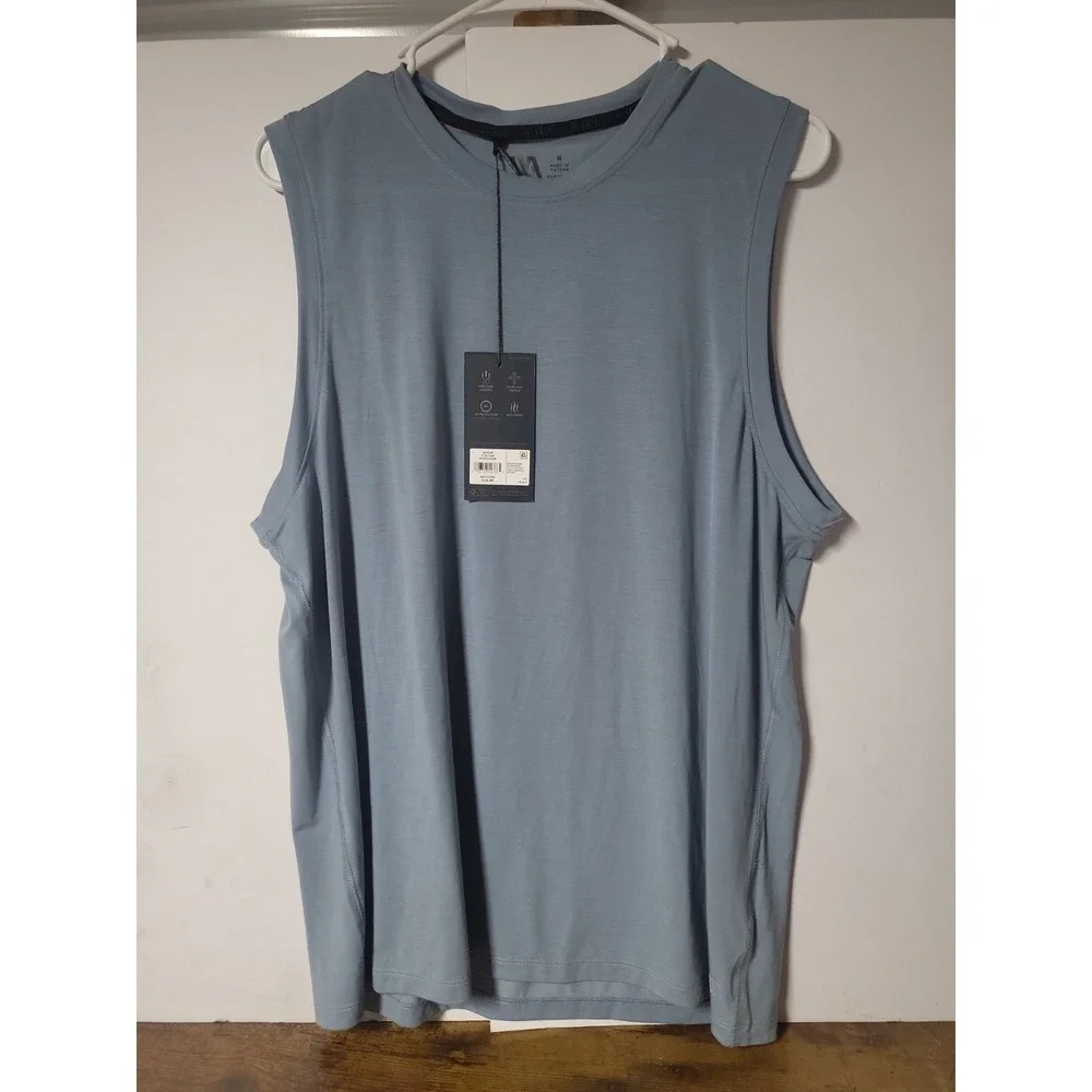 VRST Accelerate Tank Muted Denim Men's Size Medium